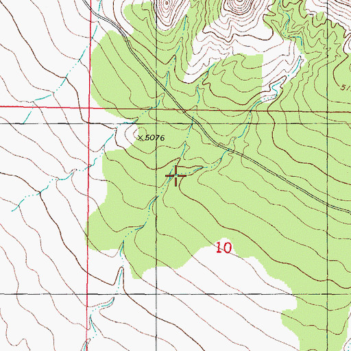 Topographic Map of Stalion 2A Water Well, NM