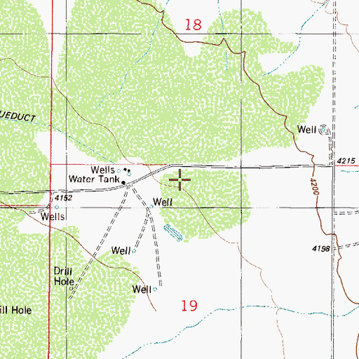 Topographic Map of Boles Number 13 Water Well, NM