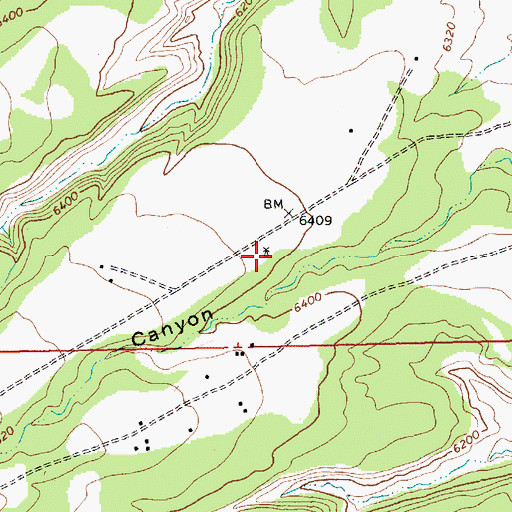 Topographic Map of 12T-507 Water5 Well, NM