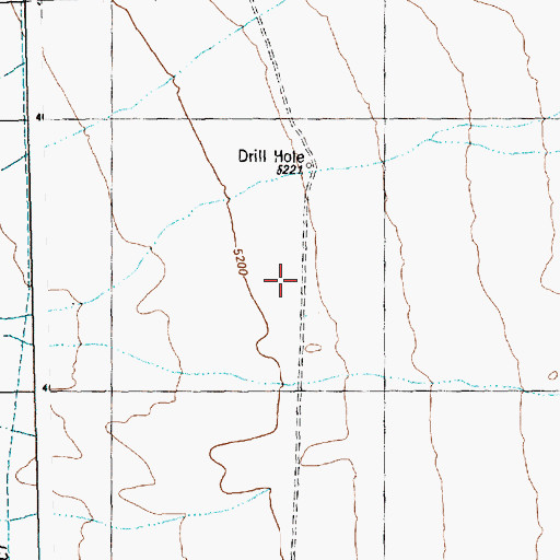 Topographic Map of OT-1 Water Well, NM