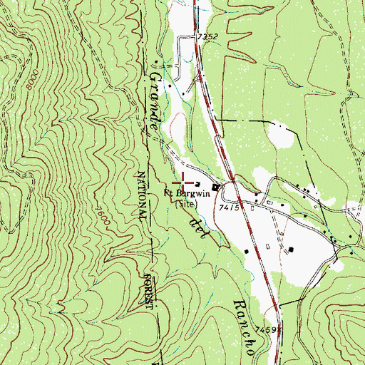 Topographic Map of Apartment Water Well, NM