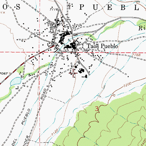 Topographic Map of School Water Well, NM