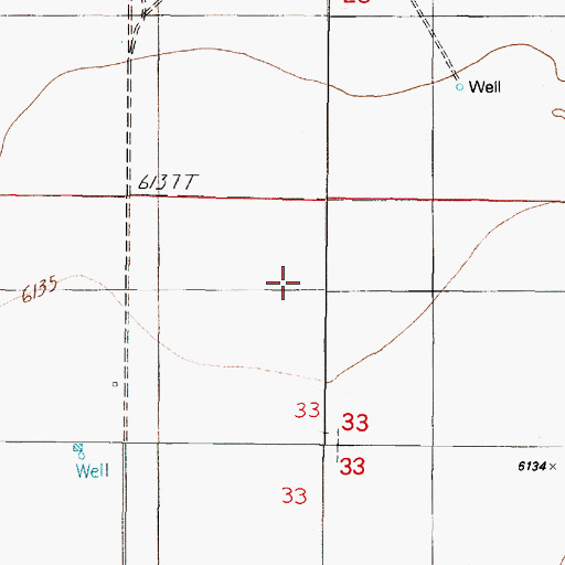 Topographic Map of E-3859-S-Enlarged Well, NM