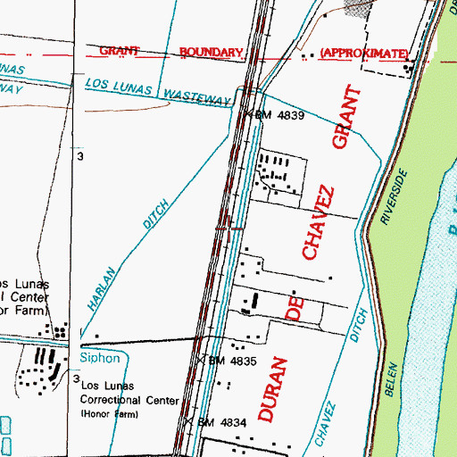 Topographic Map of 100009 Water Well, NM