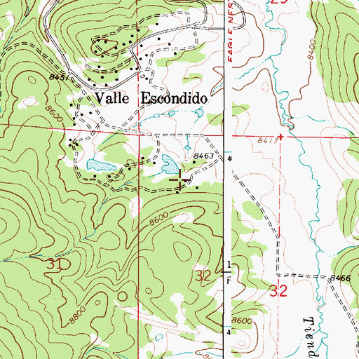 Topographic Map of RG-18880-S-5 Water Well, NM