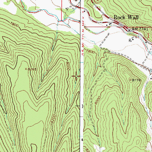 Topographic Map of RG-26430 Water Well, NM