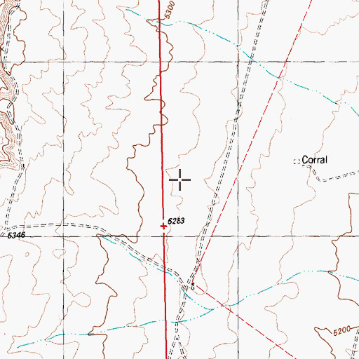 Topographic Map of 12R-148 Water Well, NM