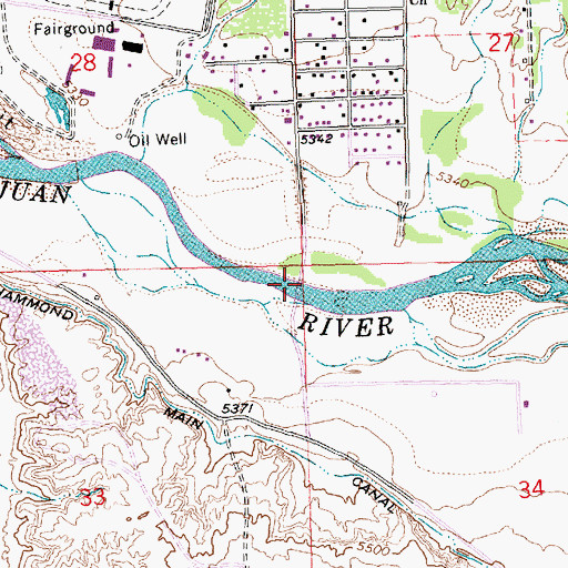 Topographic Map of PN-1 Water Well, NM