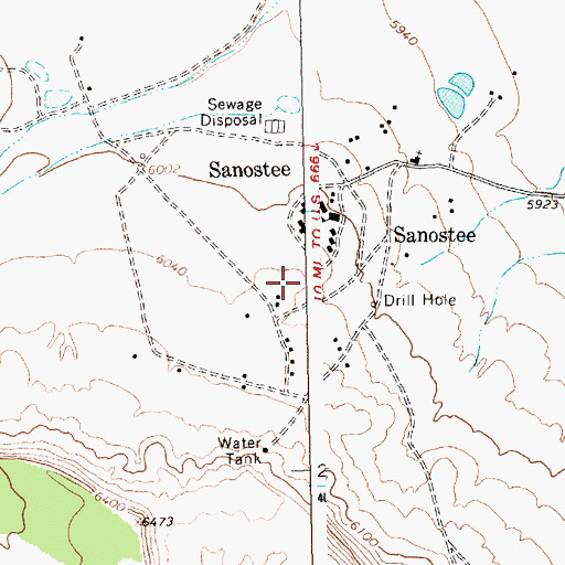 Topographic Map of PM2 Water Well, NM