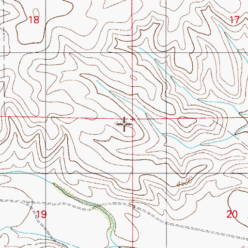 Topographic Map of 10649 Water Well, NM