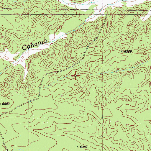 Topographic Map of Number 10 Water Well, NM
