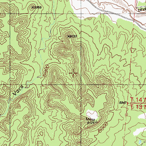Topographic Map of RG-27923 Water Well, NM