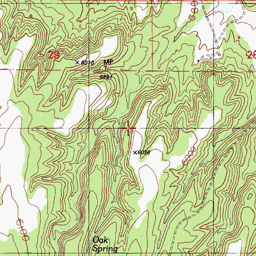 Topographic Map of RG-22915 Water Well, NM