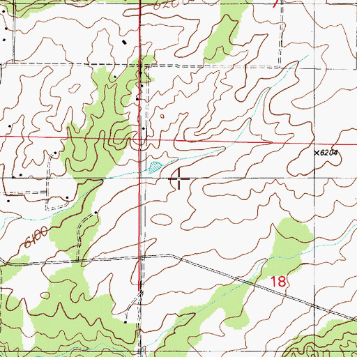 Topographic Map of E 85-S5 Water Well, NM