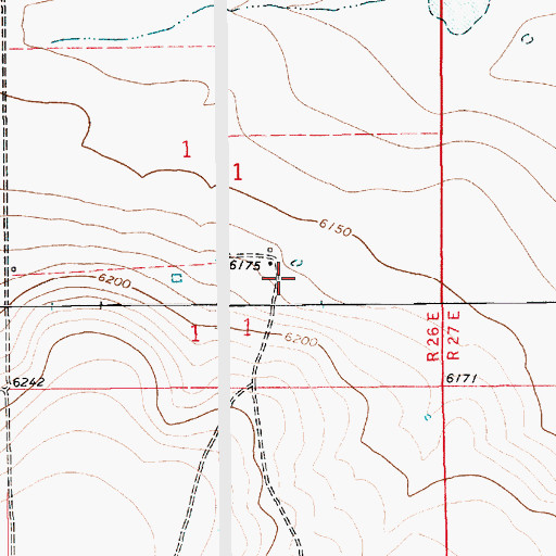 Topographic Map of McCarty, NM