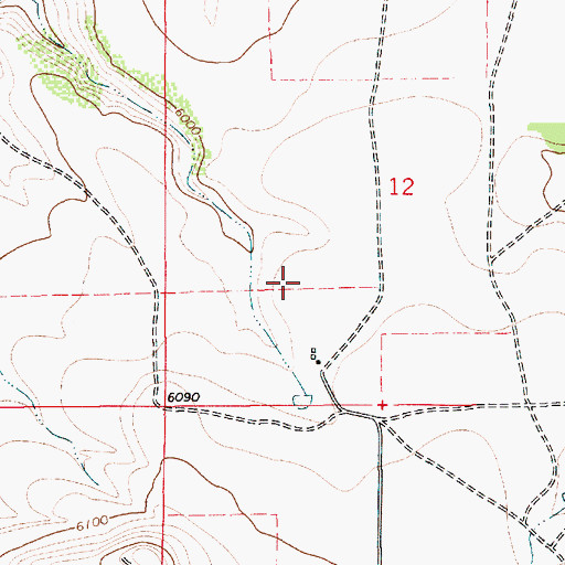 Topographic Map of Kates, NM