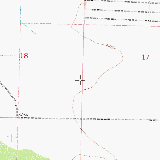Topographic Map of 10153 Water Well, NM