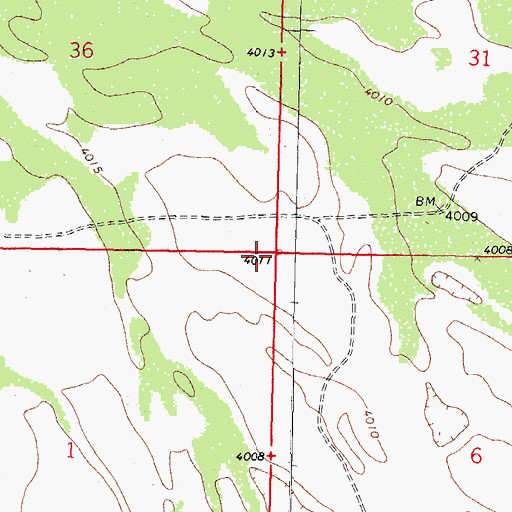 Topographic Map of 06064 Water Well, NM