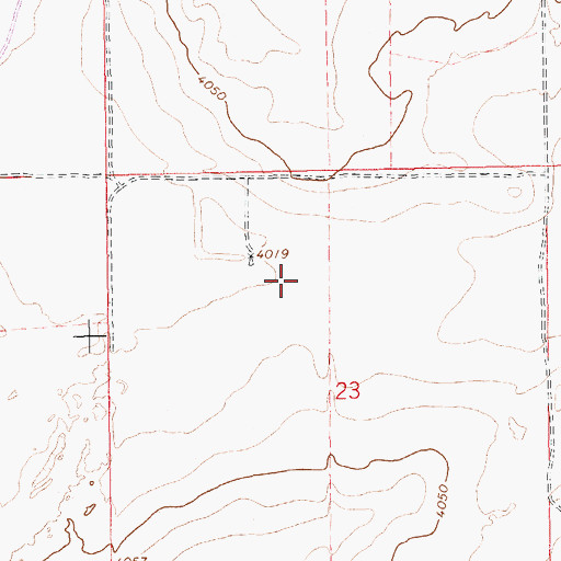 Topographic Map of 05551 Water Well, NM