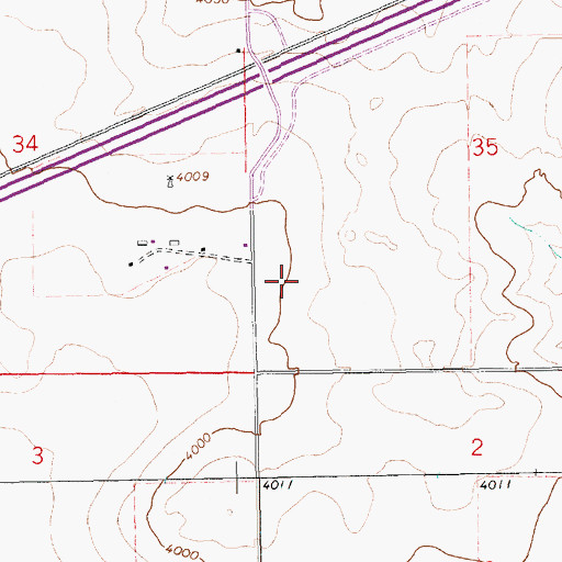 Topographic Map of 05565 Water Well, NM