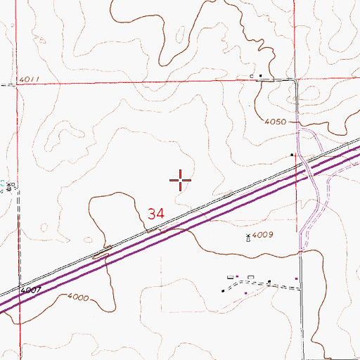 Topographic Map of 05563 Water Well, NM