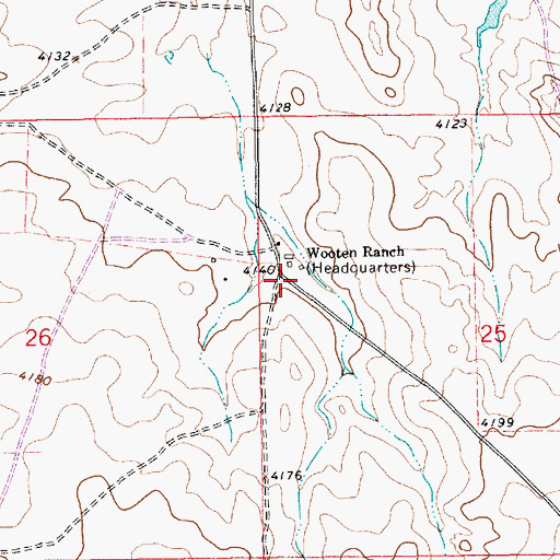 Topographic Map of 05178 Water Well, NM