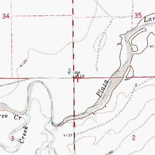 Topographic Map of 05133 Water Well, NM