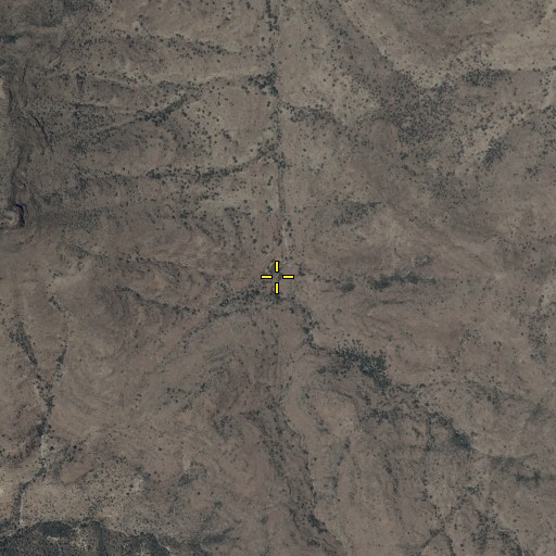 Aerial/Satellite Image of Peach Spring, AZ