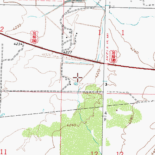 Topographic Map of 00330 Water Well, NM