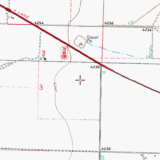 Topographic Map of 06147 Water Well, NM