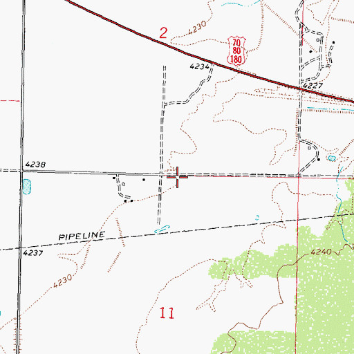 Topographic Map of 06150 Water Well, NM