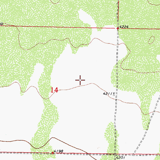 Topographic Map of 06110 Water Well, NM