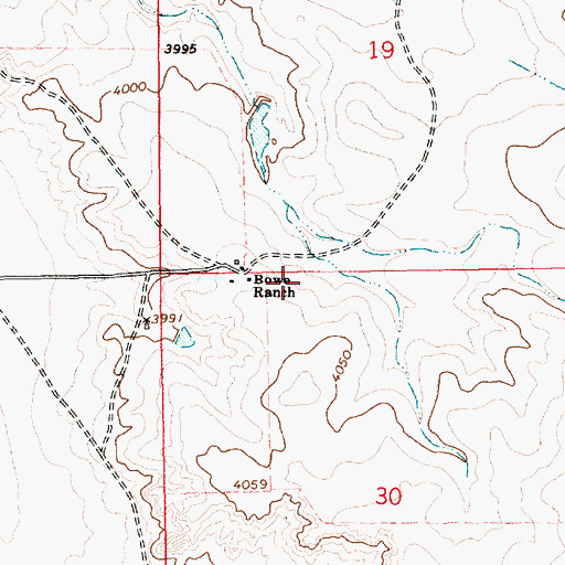 Topographic Map of 05234 Water Well, NM