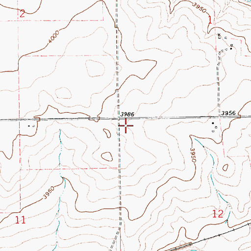 Topographic Map of 05200 Water Well, NM