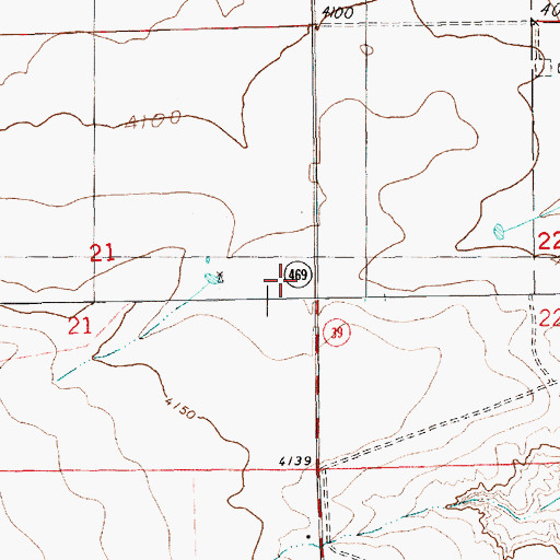 Topographic Map of 05397 Water Well, NM
