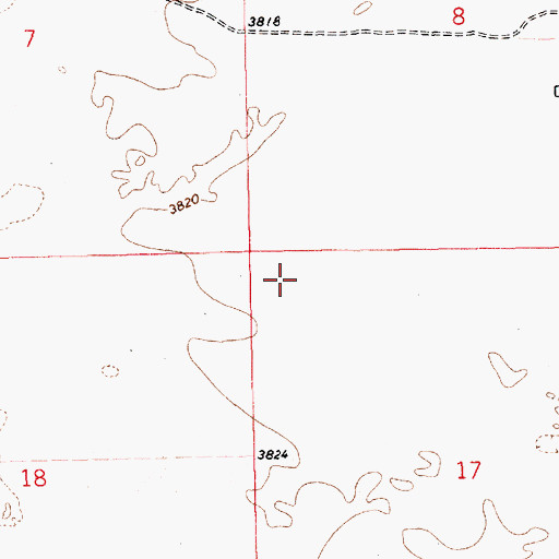 Topographic Map of 05255 Water Well, NM