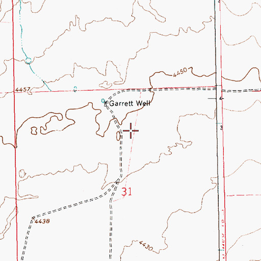 Topographic Map of 05359 Water Well, NM
