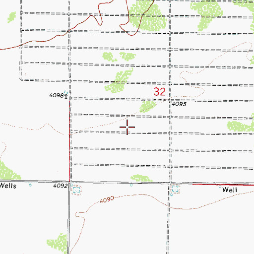 Topographic Map of 06049 Water Well, NM