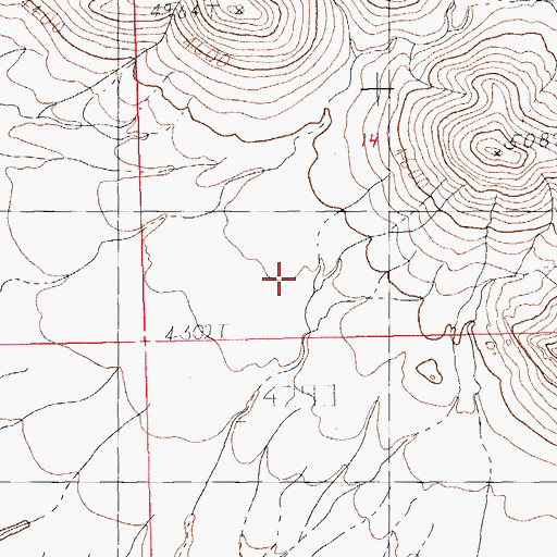 Topographic Map of 01635 Water Well, NM