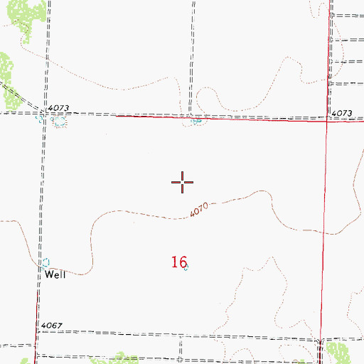 Topographic Map of 06123 Water Well, NM