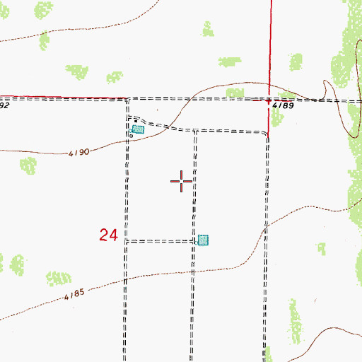 Topographic Map of 06002 Water Well, NM
