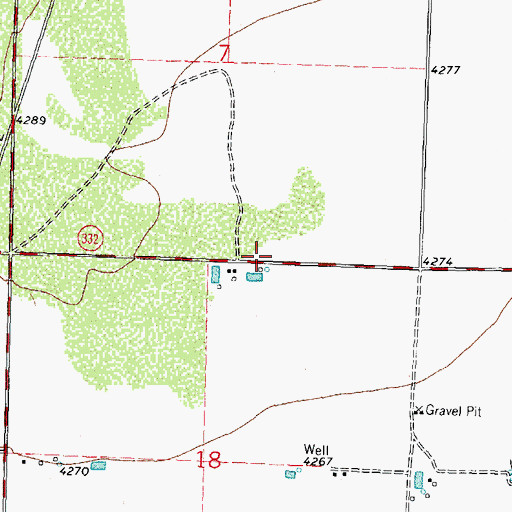 Topographic Map of 00699 Water Well, NM