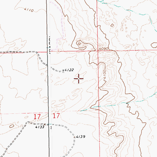 Topographic Map of 05547 Water Well, NM