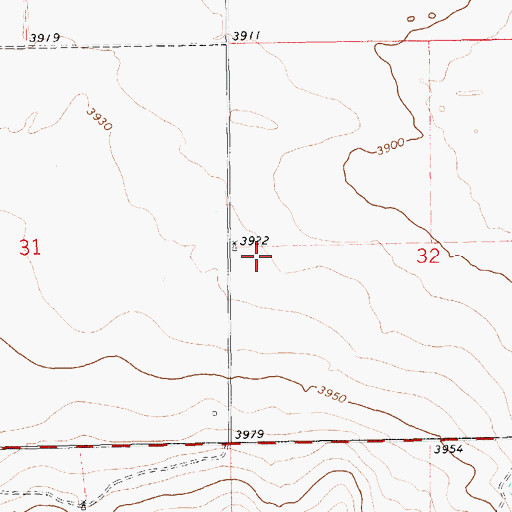 Topographic Map of 05441 Water Well, NM