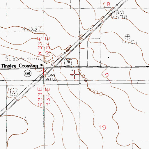 Topographic Map of 12394 Water Well, NM