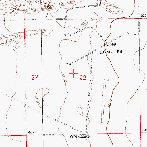 Topographic Map of 05021 Water Well, NM