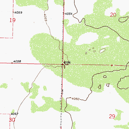 Topographic Map of 06116 Water Well, NM