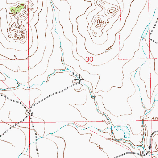 Topographic Map of 05127 Water Well, NM