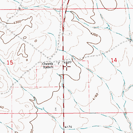 Topographic Map of 05115 Water Well, NM