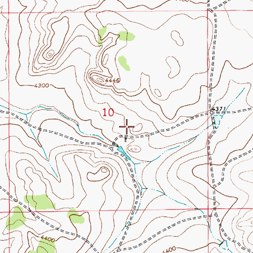Topographic Map of 05093 Water Well, NM